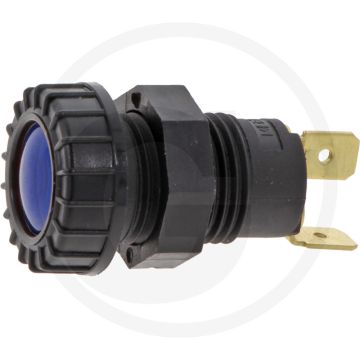 Controlelampje Deutz D 25, D 30, D 40, D 50, 2505, 3005, 4005, 5005, 6005, 8005, 9005 Blauw