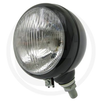 Koplamp (Opbouwkoplamp 130 mm, lichtuitgang bevestiging met holbout)