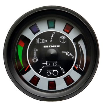 Controle-instrument (100 mm inbouwmaat alleen voor watergekoelde motoren)