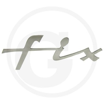 Embleem (Fix Uitvoering ronde motorkap)