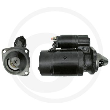 Startmotor (9 Zähne, Drehrichtung rechts, Bohrungen / Lochkreis-Ø (mm) 3 x 11,5 / 127 mm)