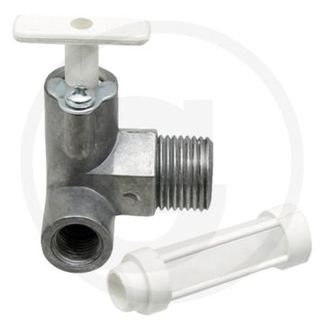 Brandstofkraan voor Fordson & Ford 2000-7600