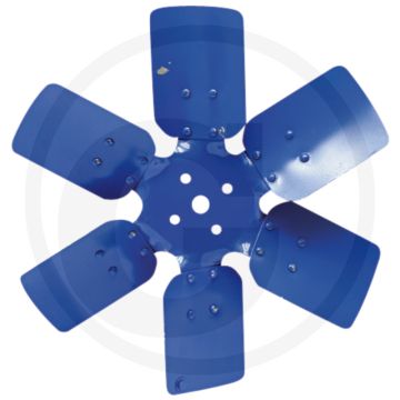 Koelventilator 6 stalen schoepen - Dexta, Super Dexta, 2000, 2600...