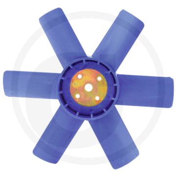 Koelventilator 6 kunststof schoepen - Ford 2000-5600