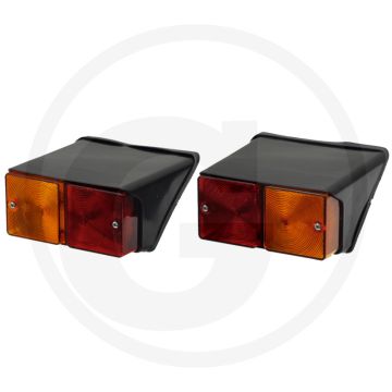 Achterlichtenset voor Ford 2000-6600