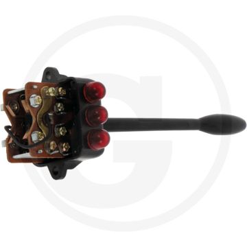 Knipperlichtschakelaar (Schakelaar met twee circuits met indicatielampje)