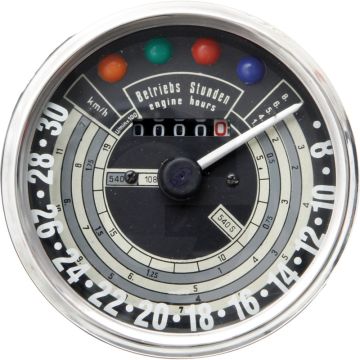 Tractormeter - 1900 omw./min. 30 km/u rechtsdraaiend