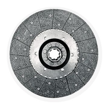Koppelingsplaat 350 - 36x42mm, 8 splines, MADE IN GERMANY