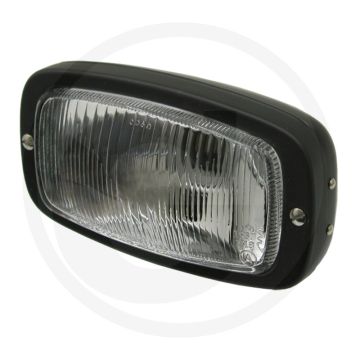 Koplamp Hanomag 12V35/35W Links Zwart 172x92mm (2022)