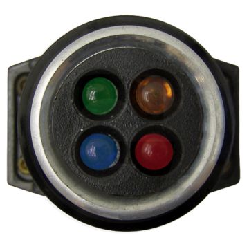 Controlelamp - 1 x oranje