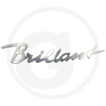 Embleem Brillant 600 rund.