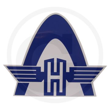 Voor panzitting (blauw met wit)
