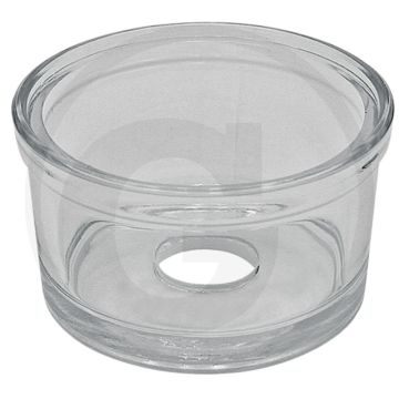 Filterglas brandstoffilter (Ø: 93 mm, boring: 25 mm, hoogte 52,5 mm)