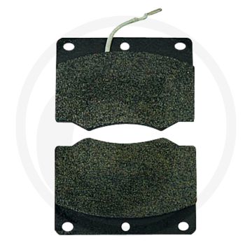 Remblokset cardanrem (voor cardanas, 98 x 15 x 68 mm, voor 24 mm remschijf)