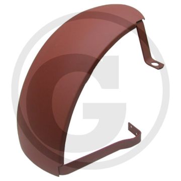 Spatbord - Voor links, 750 x 250 mm, 7.50 x 16 - Gegrond