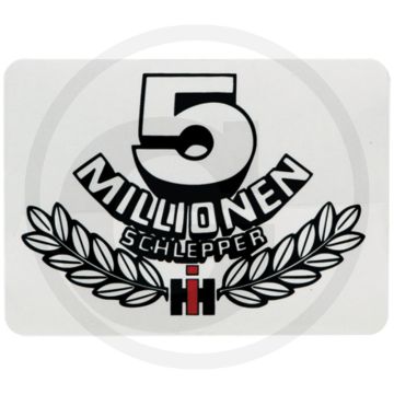 Sticker 5 miljoen (Gold serie)