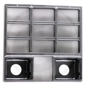 Radiateurgrille (onder)
