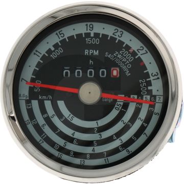 Tractormeter (Draairichting rechts 31 km/h)
