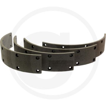 Remblokkenset (70 x 7 x 372 mm 10-gaats trommel Ø: 367 mm)