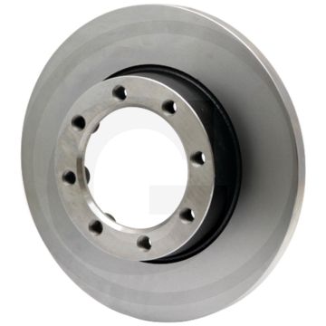 Remschijf (achteras, Ø: 386,5 mm dikte: 22 mm 8 gaten Ø: 180 mm steek)