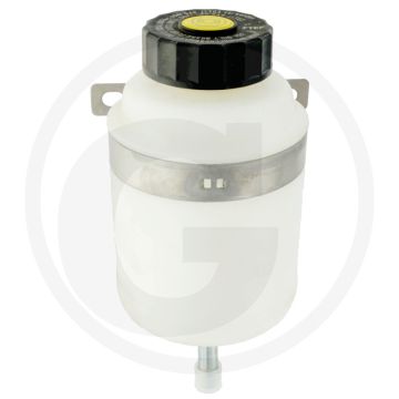 Container 0,5 liter, uitlaat onder, Ø 80 mm
