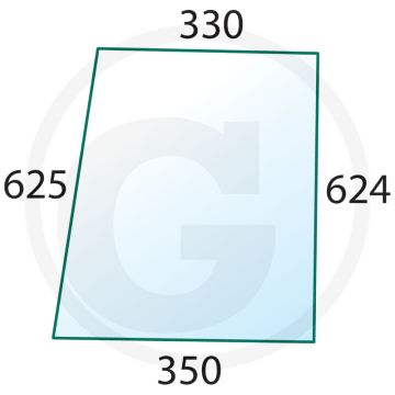 Deurruit achter helder - Trac 65/70, 700, 800, 900.