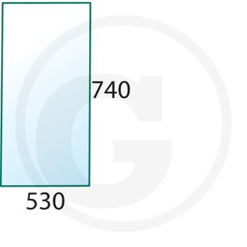 Deurruit helder - Trac 1100, 1300, 1400, 1500, 1600, 1800