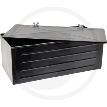 Accubak met deksel (Gegrond, kleur kan afwijken)