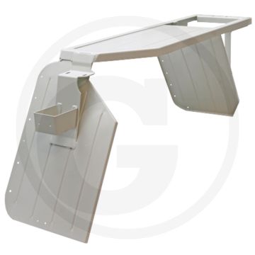 Spatbord Achter links Gegrond, kleur kan afwijken - U 406, U 424, U 427