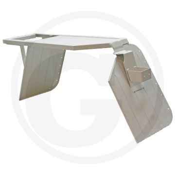 Spatbord Achter rechts Gegrond - U 406, U 424, U 427