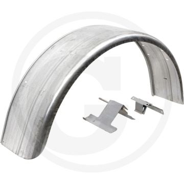 Spatbord Achter links 24" U 437 Gegrond