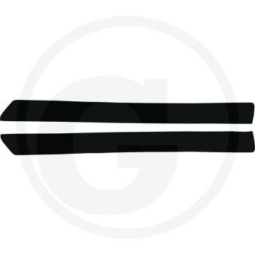 Sticker - Rand cabinedak zonder dakventilatie, Trac 700, 800, 900, 1000, 1100