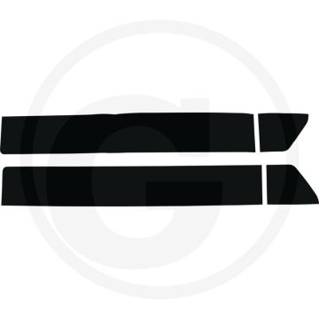 Sticker - Rand cabinedak met dakventilatie