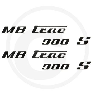 Transferset (Motorkap MB Trac 900 S links en rechts, middenschakeling)