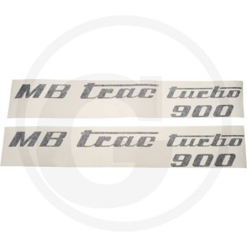 Transferset (MB Trac turbo 900, zwart, links en rechts)