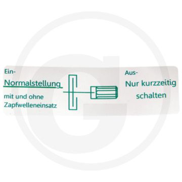 Sticker (Aftakaskoppeling)