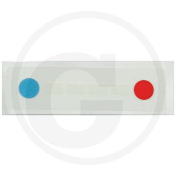 Sticker (verwarmingregelaar)