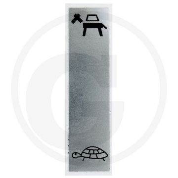 Sticker Trac 1100, 1300, 1500.