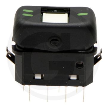 Schakelaar (ruitenwisser, ventilator, nieuwe uitvoering, 12 Volt)
