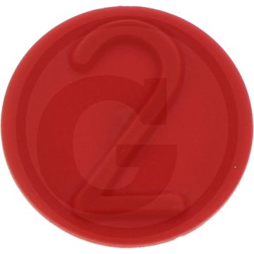 Clip deksel (rood 2)