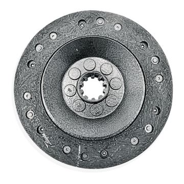 Koppelingsplaat 200 Z - 23x29mm, 10 splines, MADE IN GERMANY