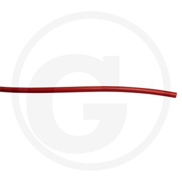 Isoleerkous Rood, Ø: 4 mm, Per meter!