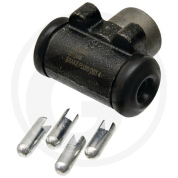 Wielremcilinder (zuiger-Ø: 22 mm ; Drukstuk met sleuf ; DOT 4)