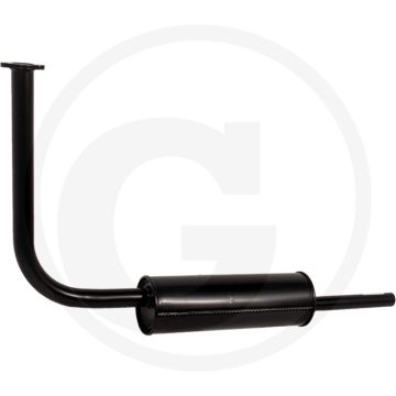 Uitlaatdemper voor Steyr T 180.
