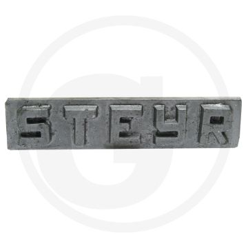 Typeplaatje (Steyr, groot)