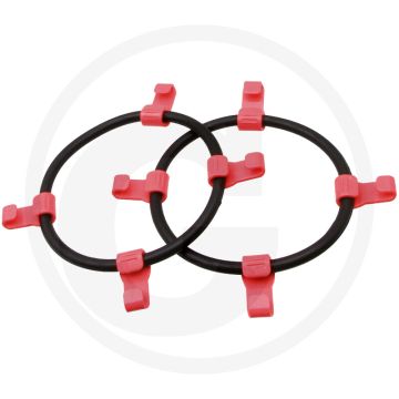 Spanrubber (met PVC haak)
