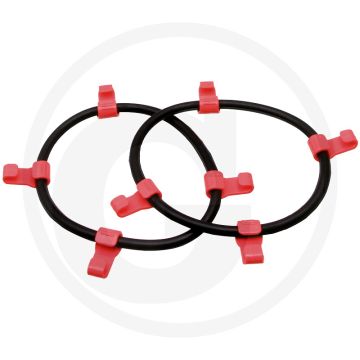 Spanrubber (met PVC haak)