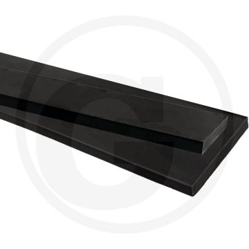 Slijtstrip Rubber 1000x80x15mm 65° Shore