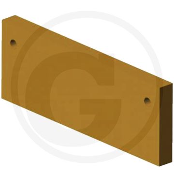Wiedenmann Slijtstrip Polyurethaan 330x120mm 90° Shore