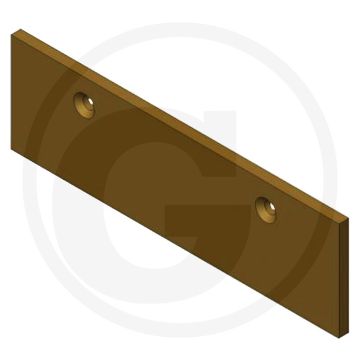 Wiedenmann Slijtstrip 400x120mm voor SNOW MASTER 3809